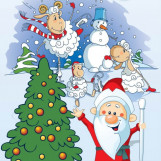 Детская новогодняя ёлка Театрализованное шоу «Дед мороз и 15 коз»